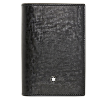 Montblanc Business Card Holder and 6 cc Pocket Gift Set- Black 116852