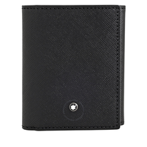 Montblanc Sartorial Trifold Business Card Holder - Black 116388