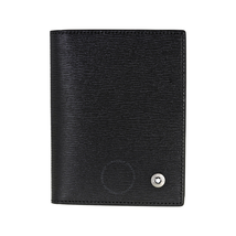 Montblanc West Black Leather Multi Credit Card 38061