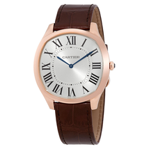 Cartier Drive de Cartier Extra-Flat Men's Hand Wound Watch WGNM0006