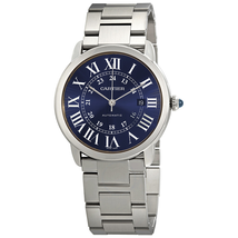 Cartier Ronde Solo Automatic Blue Dial Men's Watch WSRN0023