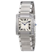 Cartier Tank Francaise Silver Dial Ladies Watch W4TA0009