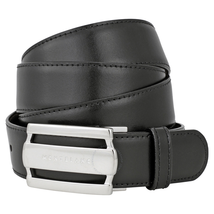 Montblanc Montblanc Contemporary Line Rectangular Buckle Black/Brown Reversible Leather Belt 103431
