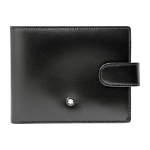 Montblanc Meisterstuck Black Leather Bi-Fold Wallet 102274
