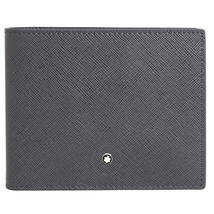 Montblanc Sartorial 6CC Wallet- Dark Grey 116325