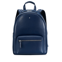 Montblanc Sartorial Small Leather Backpack - Indigo 116752