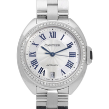 Cartier Cle Flinque Sunray Effect Dial Ladies Watch WJCL0007