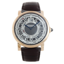 Cartier Rotonde de Cartier Annual Calendar Complication 18 kt Rose Gold Men's Watch W1580001