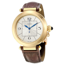 Cartier Pasha 18kt Yellow Gold Men's Watch W3019551