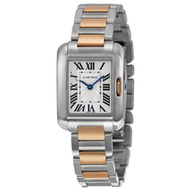 Cartier Tank Anglaise Silver Dial Ladies Watch W5310019