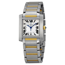Cartier Tank Francaise 18kt Yellow Gold and Steel Men's Watch W51005Q4