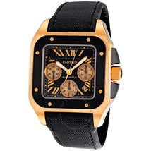 Cartier Santos 100 Carbon Extra Large Watch W2020003