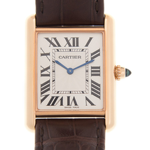 Cartier Tank Louis Silver Dial Ladies Hand Wound Watch WGTA0011