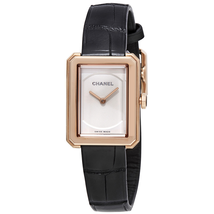 Chanel Boy-Friend Ladies 18K Beige Gold Watch H4886
