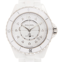 Chanel J12 Automatic Diamond White Dial Ladies Watch H5705
