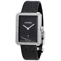 Chanel Boy-Friend Black Dial Ladies Watch H5318