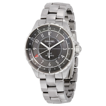 Chanel J12 Chromatic GMT Automatic Charcoal Titanium Ceramic Watch H3099