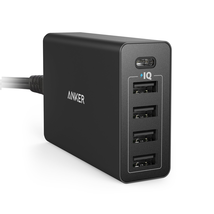 Anker USB Type-C 40W 5-Port USB Wall Charger, PowerPort 5