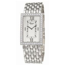 Chopard Les Classique Silver Dial White Gold Ladies Quartz Watch 143548-1002