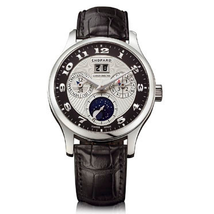 Chopard L.U.C Lunar One Silver and Black Dial Automatic Men's Watch 161894-9001