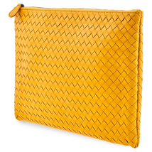 Bottega Veneta Ladies Pouch bag Pouchette- Yellow 522430 V001N 7103