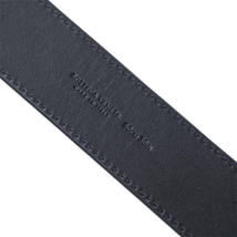 Bottega Veneta Men's Dark Blue Bv Belt Intr Nappa Size 105 CM 482669 V001O 4014