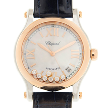 Chopard Happy Sport Automatic White Dial Ladies Watch 278559-6008