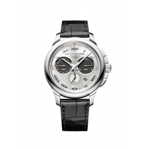 Chopard L.U.C. Chrono One Silver Dial 18 Carat White Gold Men's watch 161928-1001