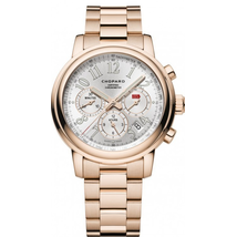 Chopard Mille Miglia Chronograph Silver Dial 18 Carat Rose Gold Automatic Men's Watch CP151274-5001
