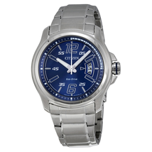 Citizen Eco Drive Blue Dial Stainless Steel Men's Watch AW1350-83M