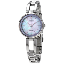 Citizen Axiom Mother of Pearl Ladies Watch EM0630-51D