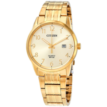 Citizen Quartz Gold Dial Men's Watch BI5002-57Q