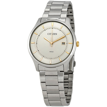Citizen Quartz Silver Dial Men's Watch BD0041-54B