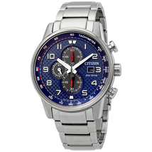 Citizen Primo Chronograph Blue Dial Men's Watch CA0680-57L