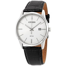 Citizen White Dial Men's Quartz Watch BI5000-01A