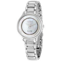 Citizen Circle of Time Mother of Pearl Dial Ladies Watch EM0380-81D