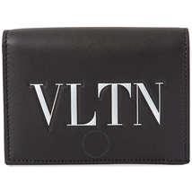 Valentino Ladies Roseau Black Flap French Wallet P0P39 RCH 0NI