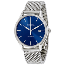 Ebel Classic Automatic Blue Dial Stainless Steel Men's Watch 1216149
