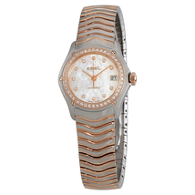 Ebel Classic Automatic Diamond White Dial Ladies Watch 1215928