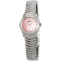 Ebel Classic Diamond Pink Dial Ladies Watch 1216279