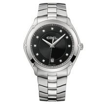 Ebel Classic Sport Black Diamond Dial Men's Watch 1215995