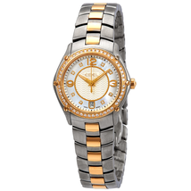 Ebel Sport Mother of Pearl Diamond Dial Ladies Two Tone Watch 1216184