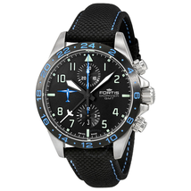Fortis Aviatis Dornier GMT Automatic Chronograph Men's Watch 402.35.41 LP