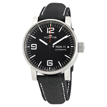 Fortis Spacematic Automatic Black Dial Men's Watch 623.10.18LP.01