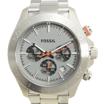 Fossil Retro Traveler Quartz Grey Dial Unisex Watch CH2901