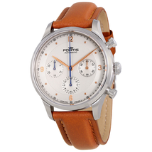 Fortis Terrestis Tycoon Chronograph a.m. Automatic Silver Dial Men's Watch 904.21.12 L.28