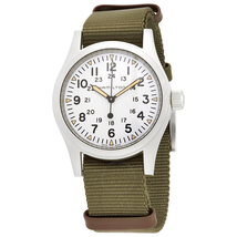 Hamilton Khaki Field Mechanical White Dial Men's Watch H69439411