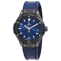 Hublot Classic Fusion Blue Dial Ladies Watch 581.CM.7170.LR