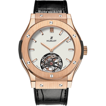 Hublot Classic Fusion Tourbillon 45mm Dial White Men's Luxury Watch 505.OX.2610.LR