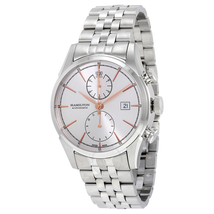 Hamilton American Classic Spirit Liberty Chronograph Silver Dial Stainless Steel Men's Watch H32416181
